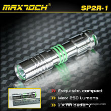 Maxtoch SP2R-1 Max 250 Lumens IPX7 Stainless Steel Portable Mini LED Small